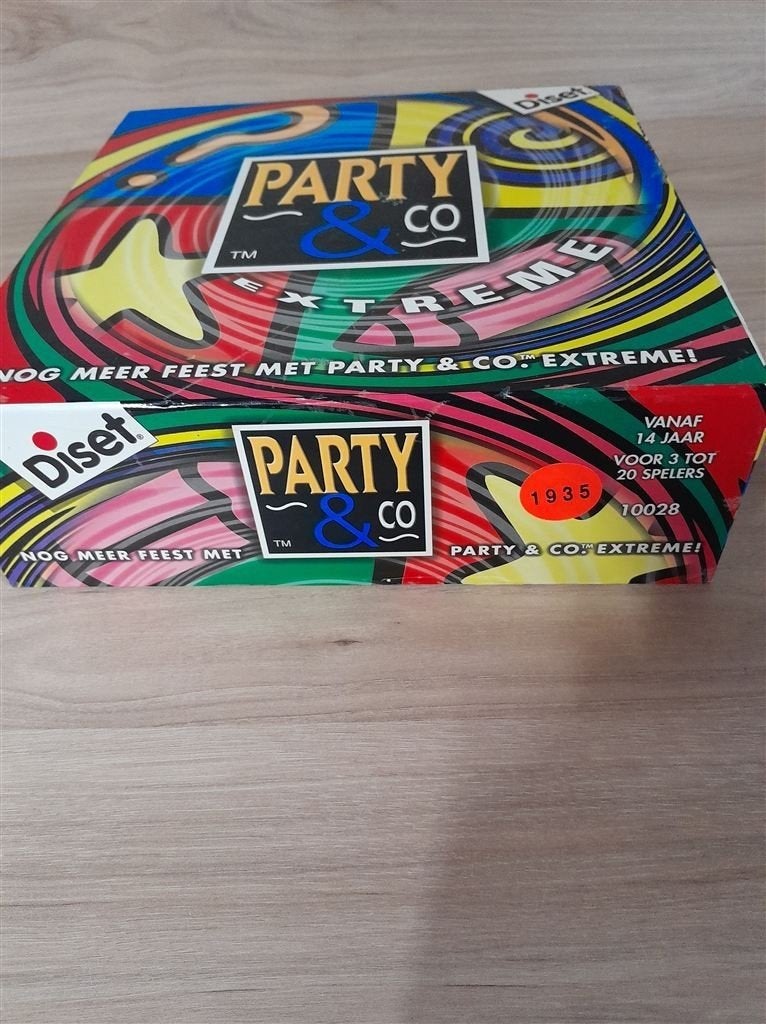 Party en co Extreme - s1935, Hobby en Vrije tijd, Gezelschapsspellen | Bordspellen, Verzenden, Zo goed als nieuw