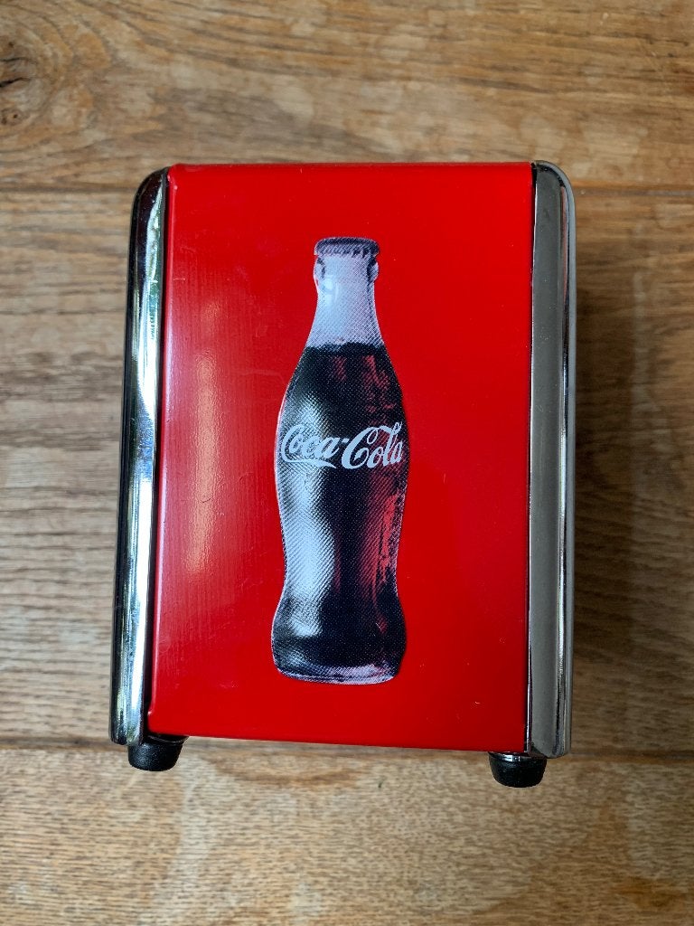 Retro Coca-Cola-servetdispenser, Ophalen of Verzenden