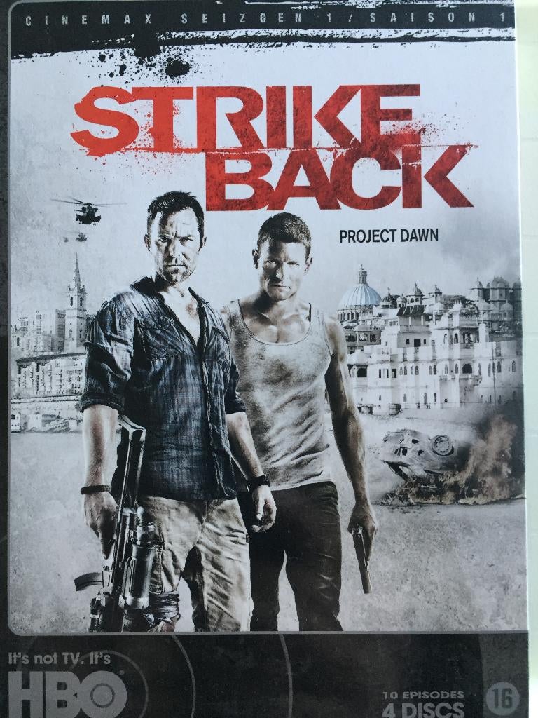Strike Back Seizoen 1, Cd's en Dvd's, Vanaf 12 jaar, Ophalen of Verzenden, Zo goed als nieuw, Actie en Avontuur