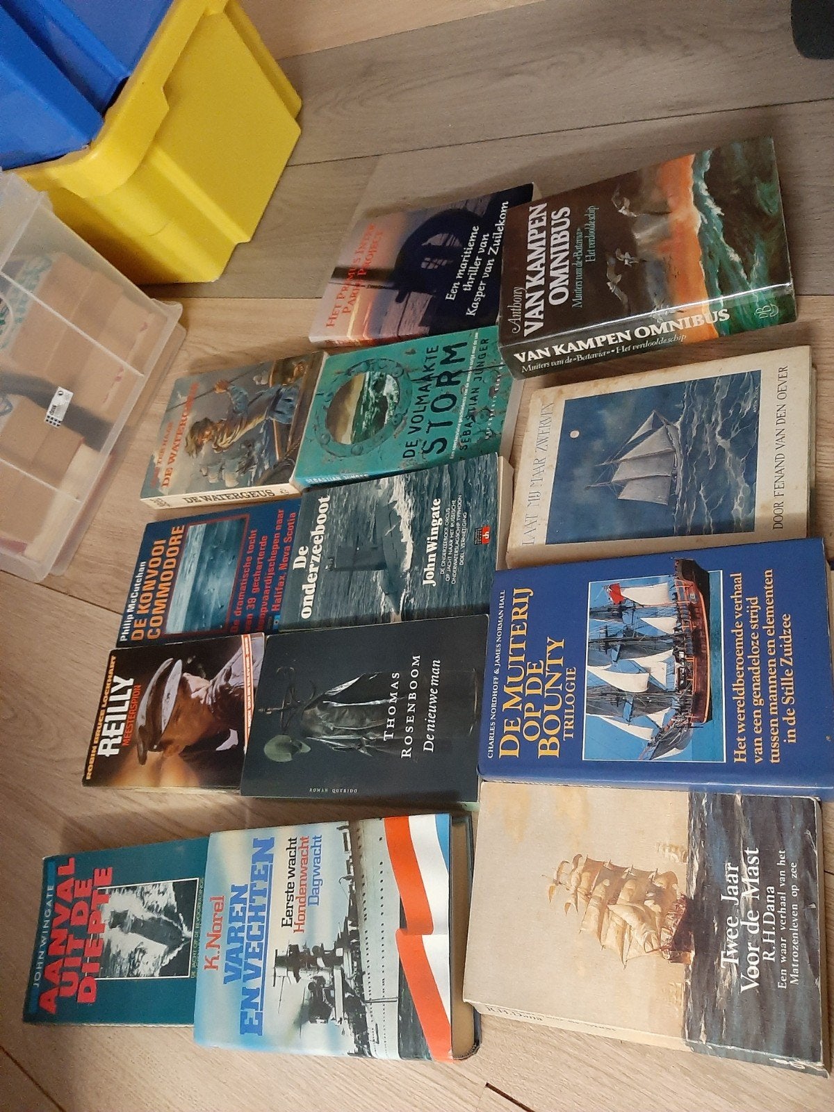 Nautisch thema boeken, Ophalen, Gelezen