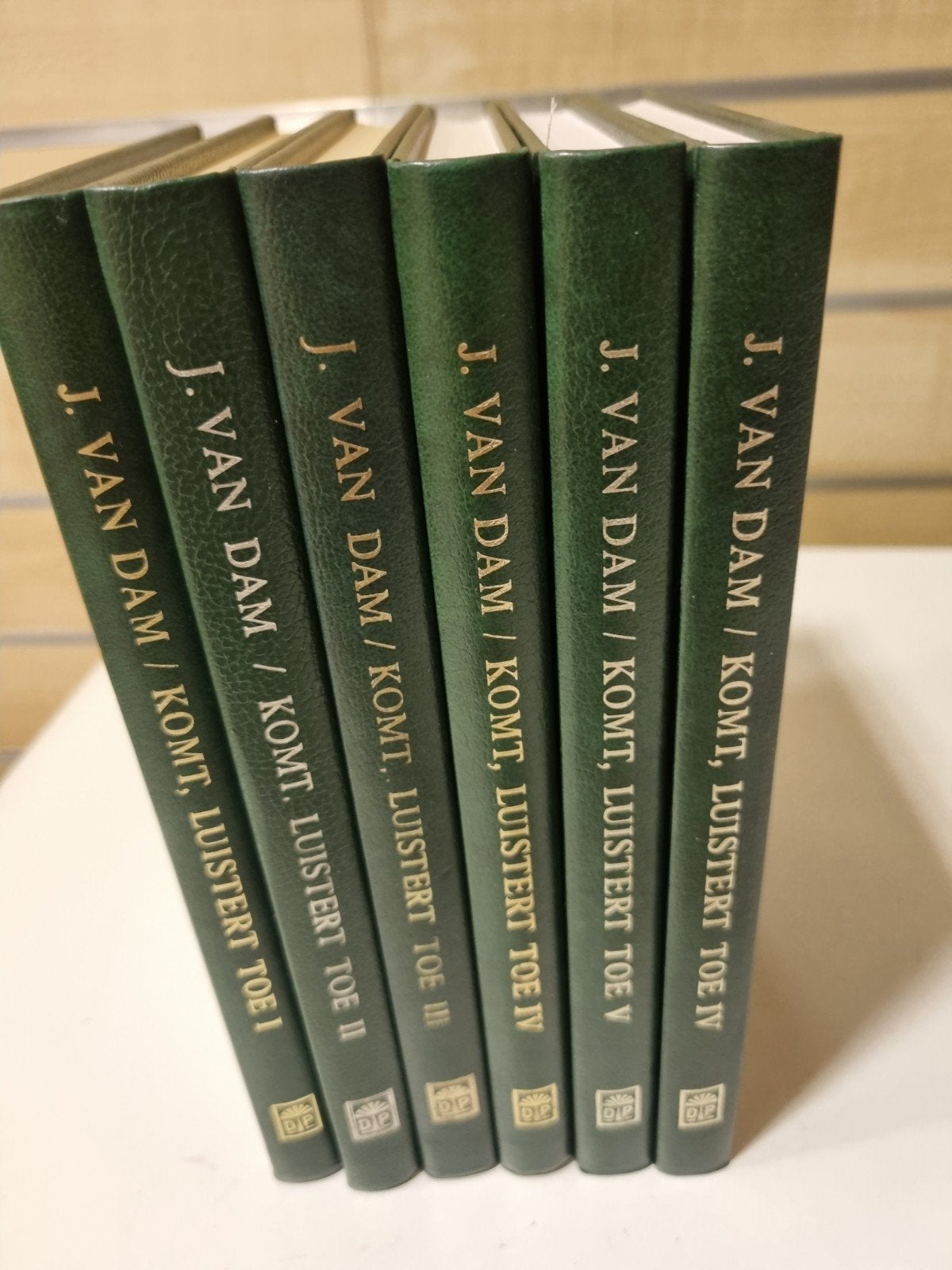 J. van Dam. Uit het leven van het oude volk. Compleet. 6 dln, Ophalen of Verzenden, Gelezen, Christendom | Protestants