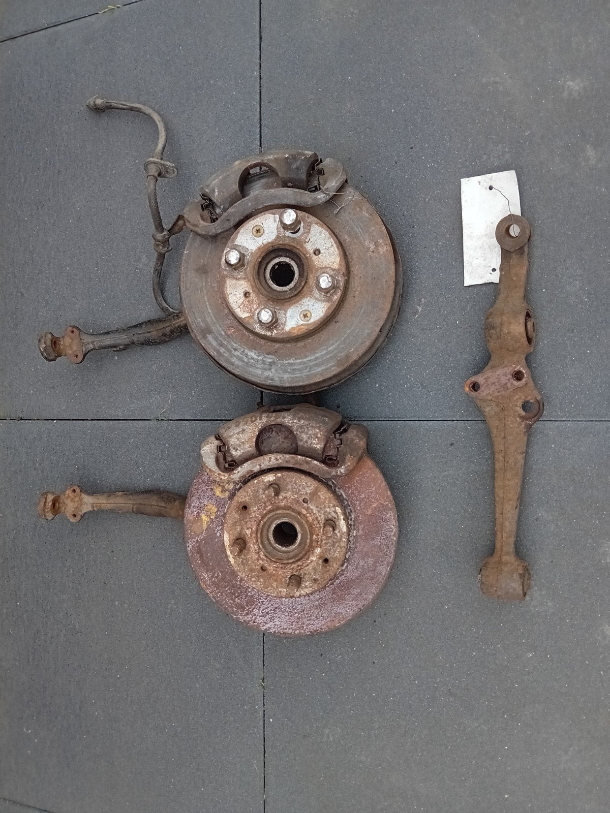 Honda crx ed9 1.6 wielnaven & draagarm, Ophalen, Gebruikt, Honda