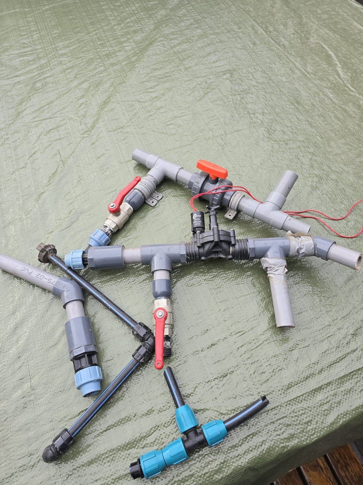 kogel kranen en afsluiter., Ophalen, Actiefiguurtje