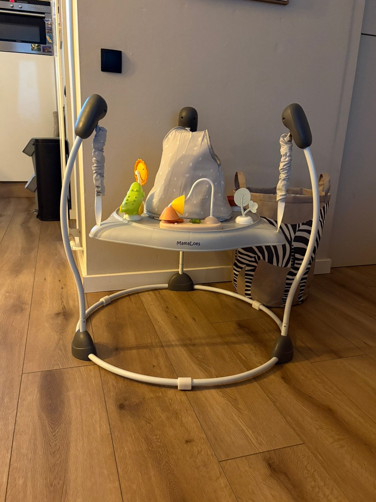 Baby Jumper (mamaloes), Ophalen, Zo goed als nieuw