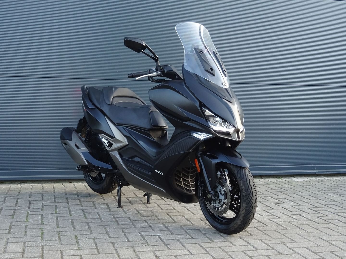 KYMCO XCITING S 400I 2022 mat zwart A2 motorscooter 400cc, 400 cc, Scooter, Kymco, Bedrijf