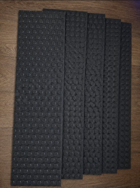 5 x Drempelhulp, rubber, voor veel doeleinden 90 cm x 20 cm, Ophalen