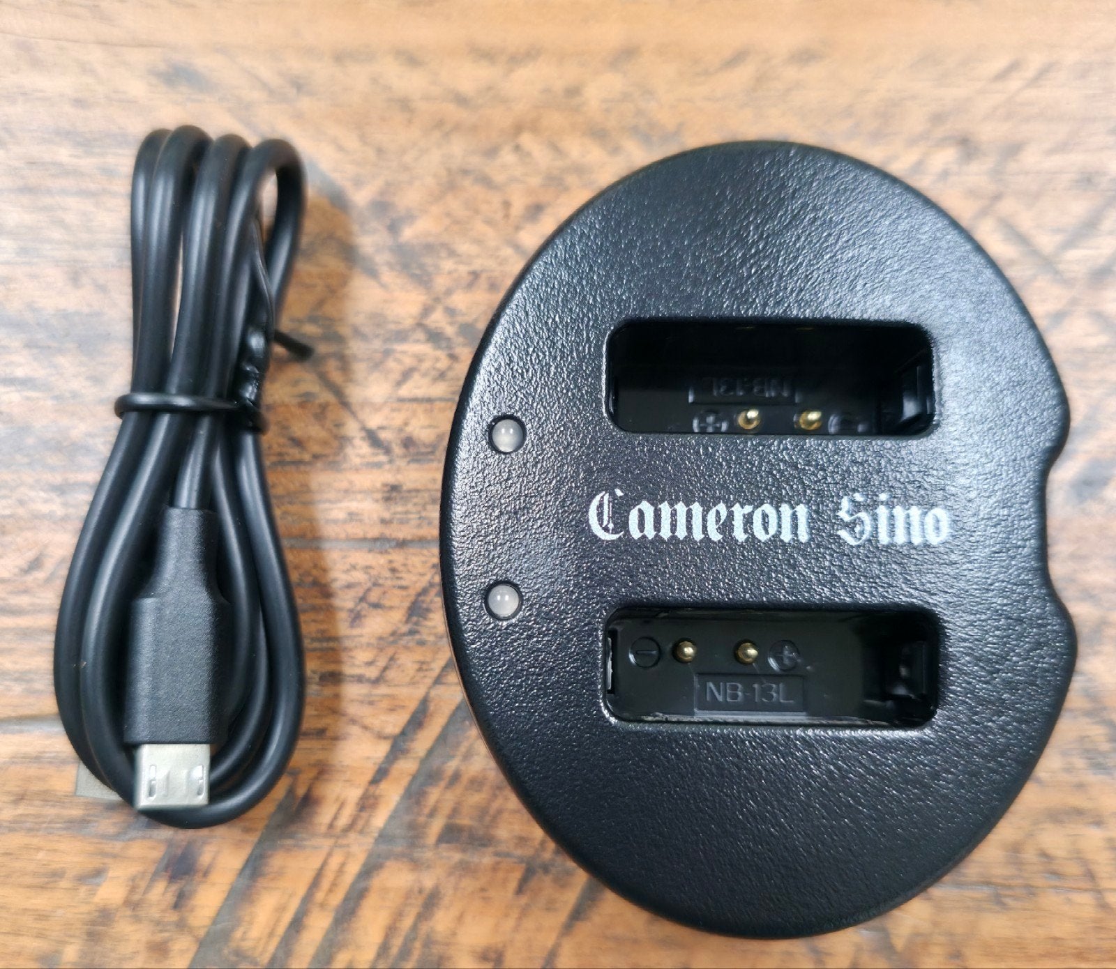 Dubbele acculader voor Canon NB 13L accu nieuw, Acculader, Canon, Overige merken, Nieuw