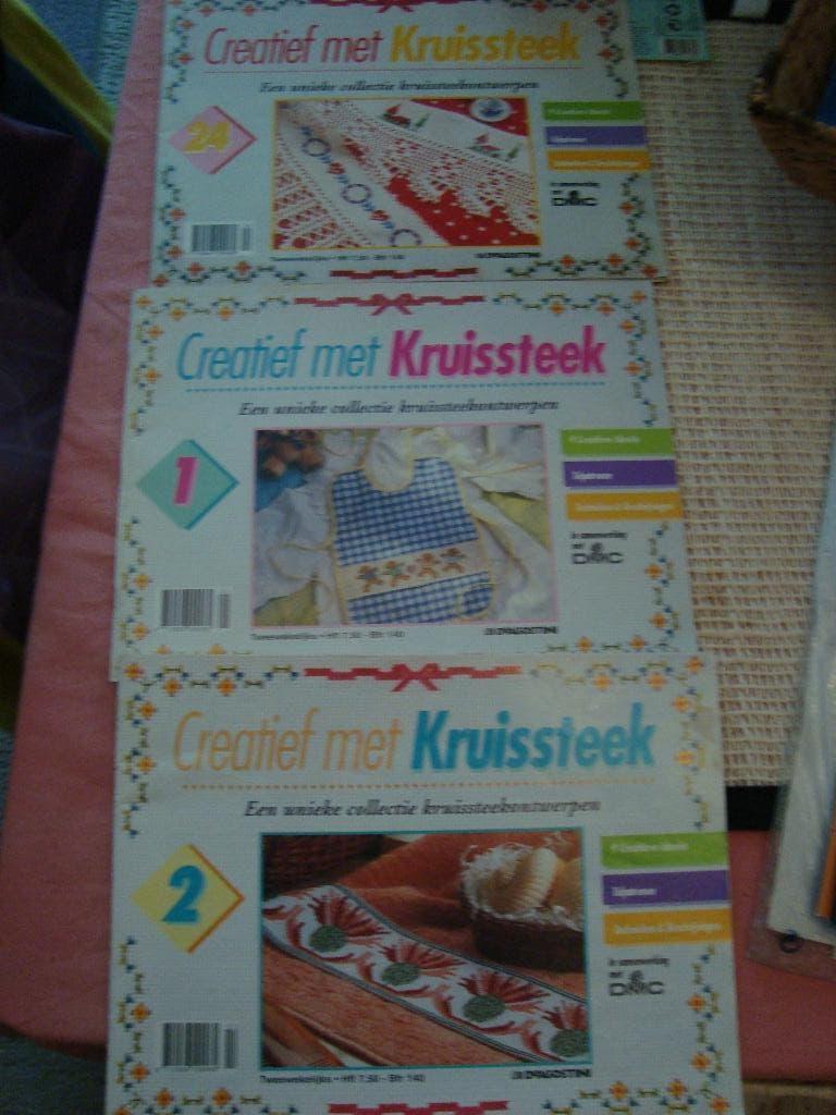 Creatief met kruissteek, Ophalen of Verzenden, Zo goed als nieuw, Handborduren, Patroon