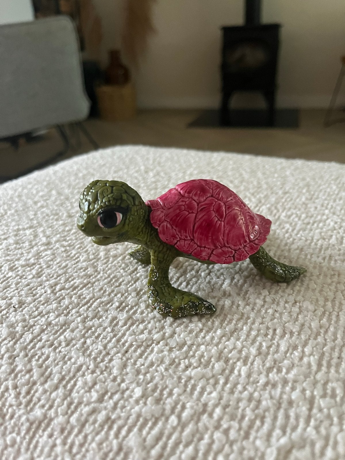 Schleich bayala schildpad met roze schild, Ophalen of Verzenden, Zo goed als nieuw