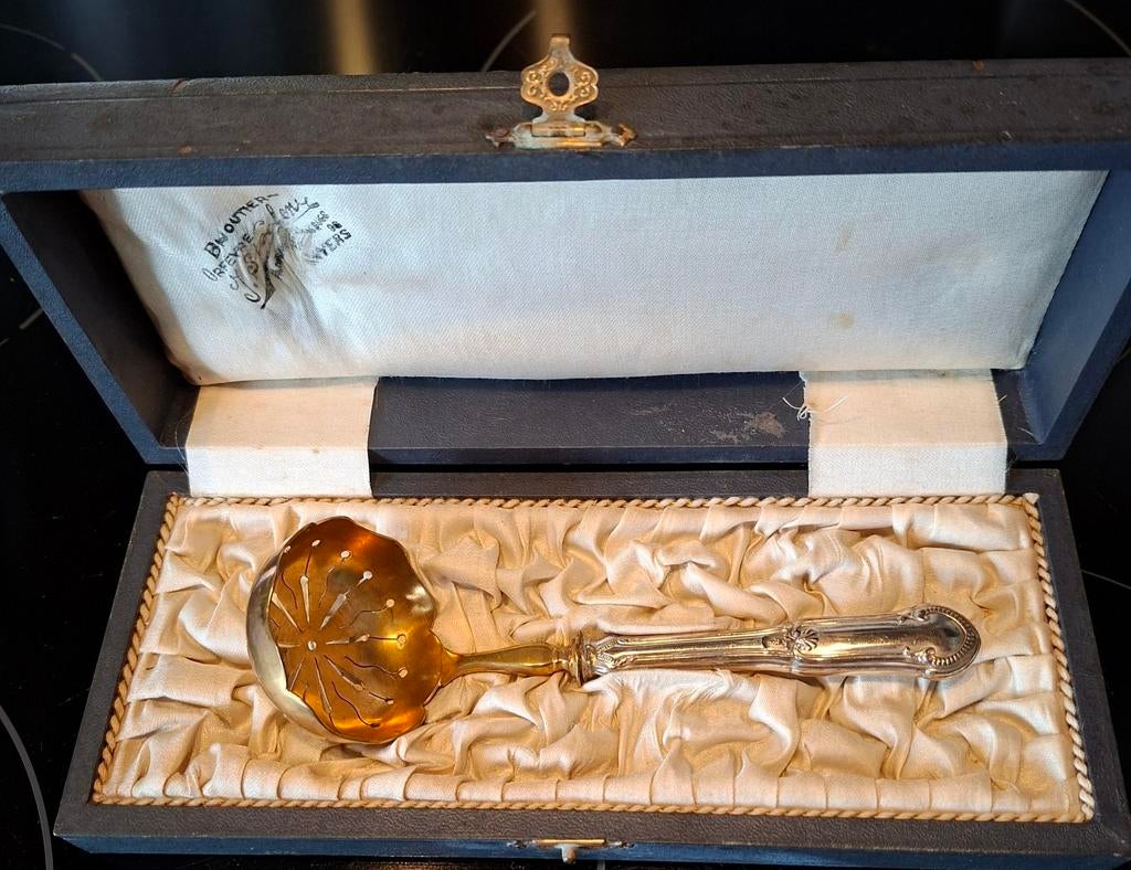 Antiek sterlingzilver suikerstrooier, Ophalen of Verzenden