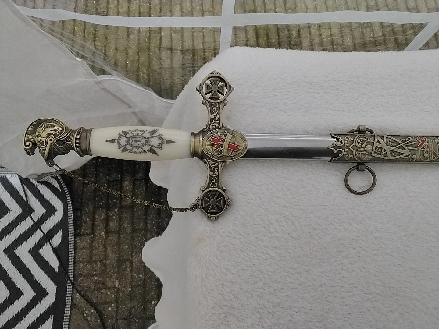 Decoratief zwaard - 90 cm lang, Verzamelen, Ophalen of Verzenden, Zo goed als nieuw