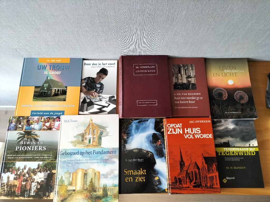 Diverse theologische boeken 1 euro per stuk, Boeken, Ophalen of Verzenden, Gelezen, Diverse auteurs, Christendom | Protestants