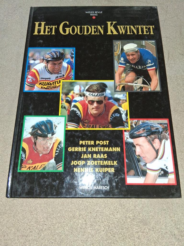 Het Gouden Kwintet Wieler Revue Reeks 1, Ophalen of Verzenden, Gelezen, Wencel Maresch, Lopen en Fietsen