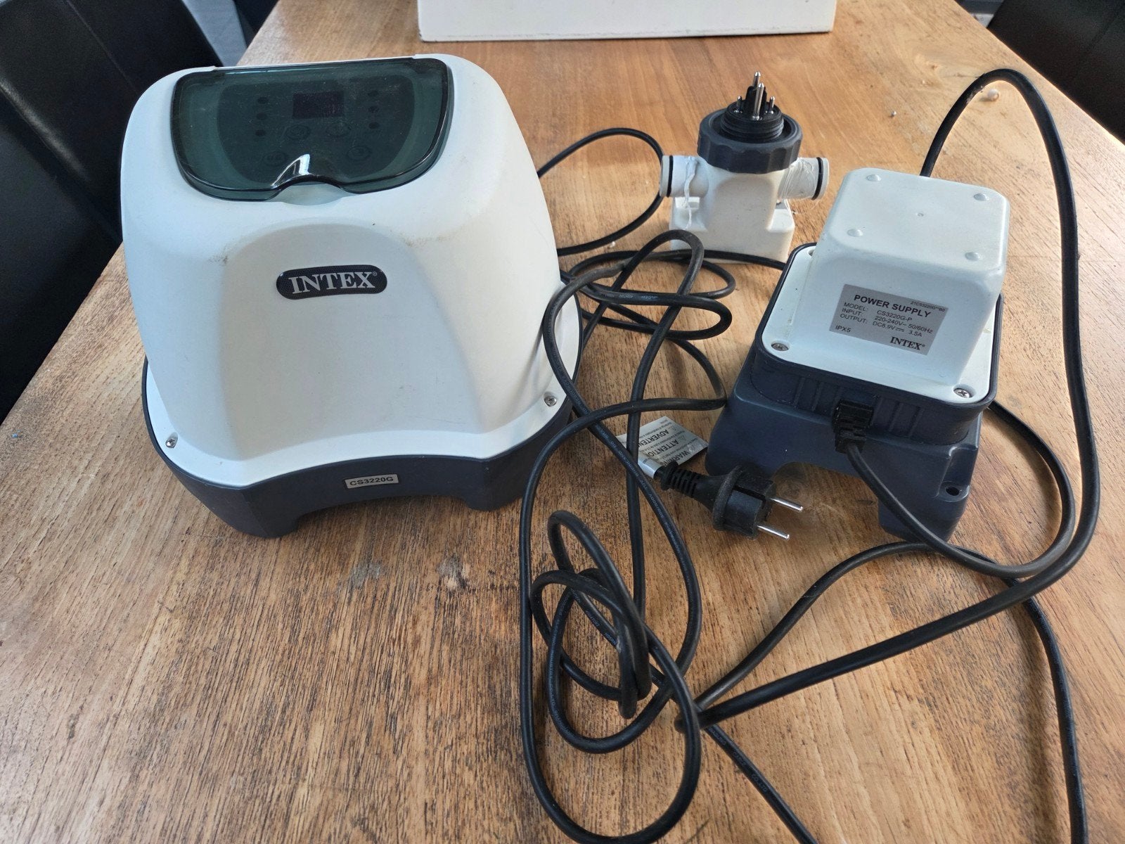 Intex Zoutwatersysteem CS3220G voor zwembad, Tuin en Terras, Ophalen, Zo goed als nieuw, Overige typen
