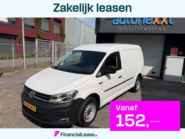 Volkswagen Caddy 1.4 TGI L2H1 EcoFuel Maxi Comfortline AIRCO, Voorwielaandrijving, Stof, Gebruikt, Euro 6