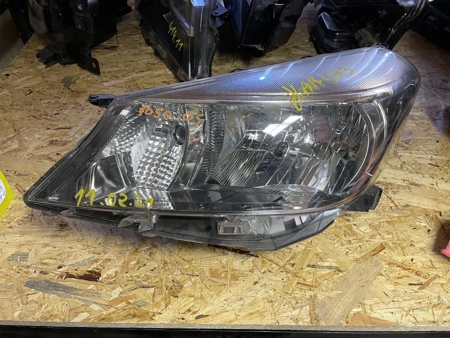 Toyota yaris III facelift koplamp, Gebruikt, -, -, Ophalen of Verzenden