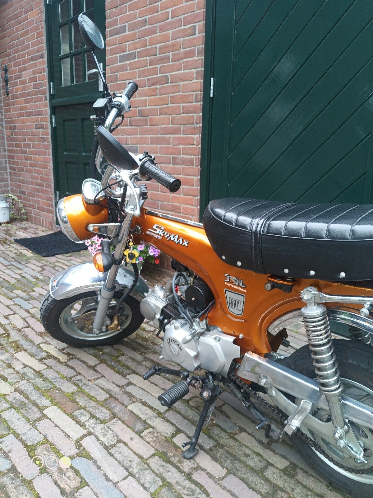 Skyteam 50cc  Oranje Klassieker.2015, Ophalen, Gebruikt, Overige modellen, 4 versnellingen