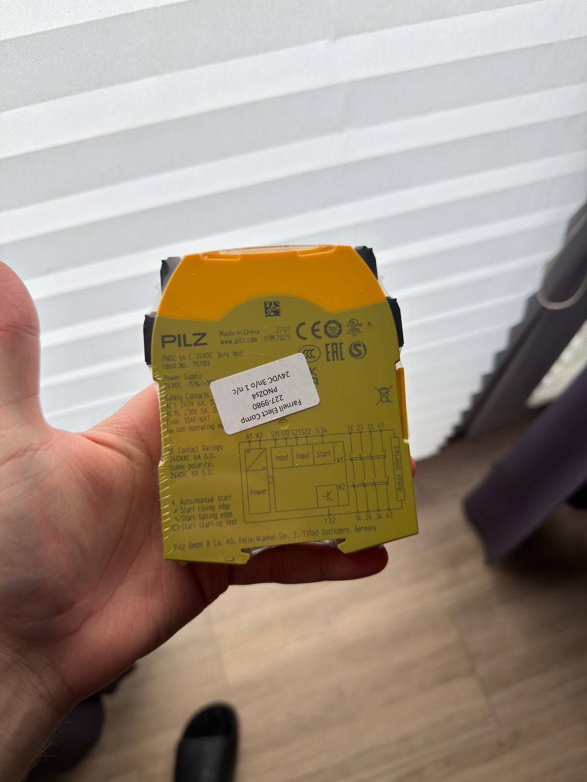Pilz PNOZ s4 C 24VDC Safety Relay (751104) – Nieuw, Ophalen of Verzenden, Nieuw