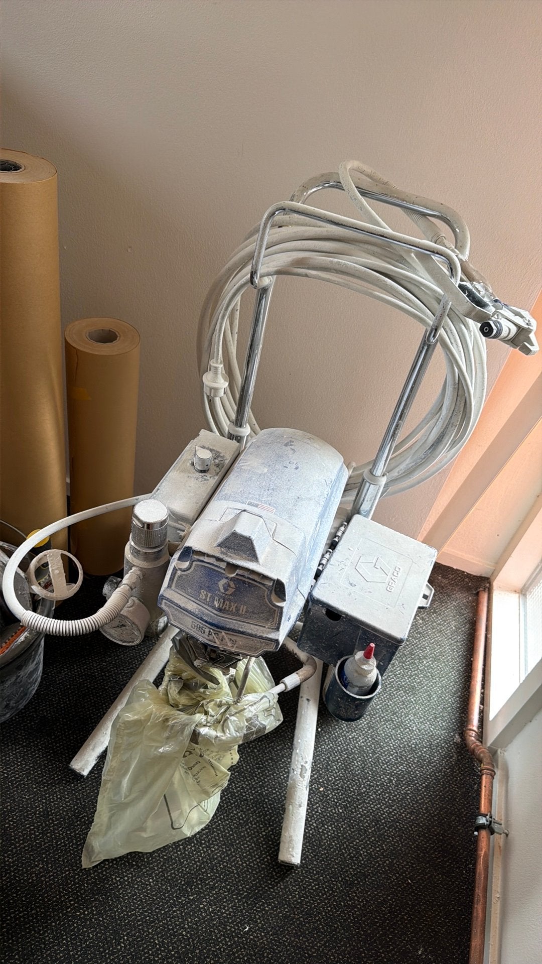 Super nette graco 595 pc pro tekoop, Doe-het-zelf en Verbouw, Ophalen of Verzenden, Zo goed als nieuw, Verfspuit of Verfpomp