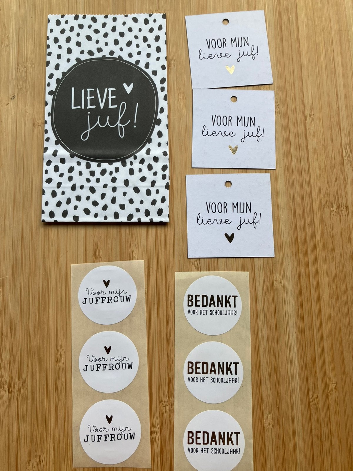 Inpaksetje lieve juf sale, Ophalen of Verzenden, Nieuw