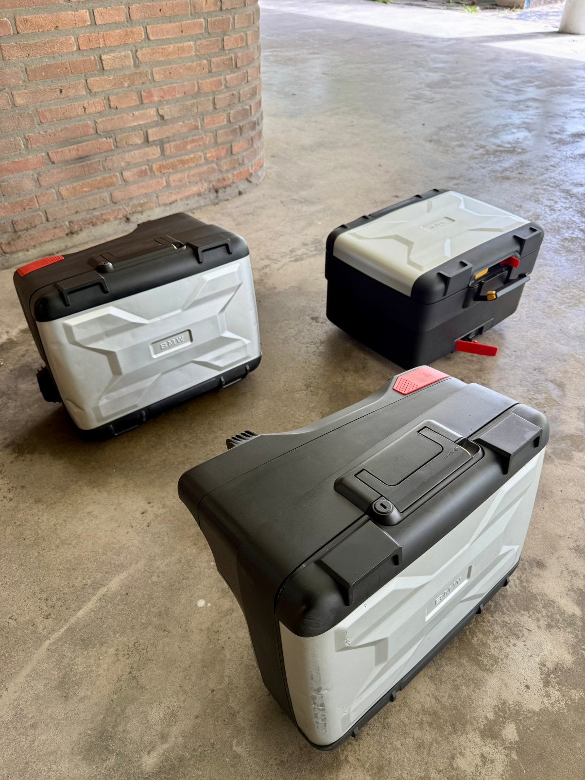 Vario kofferset BMW (komt van R1200GS bj2018), Ophalen, Gebruikt