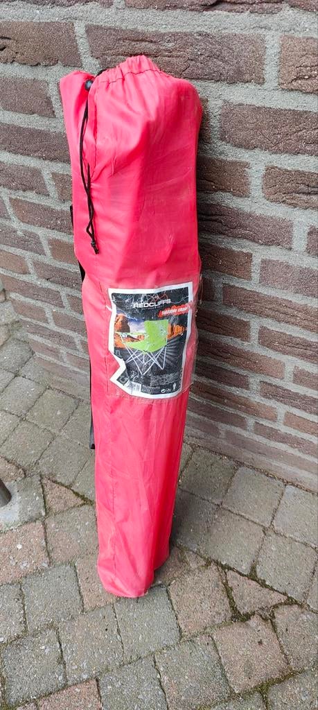 Stoel uitklapbaar merk redcliffs, Ophalen