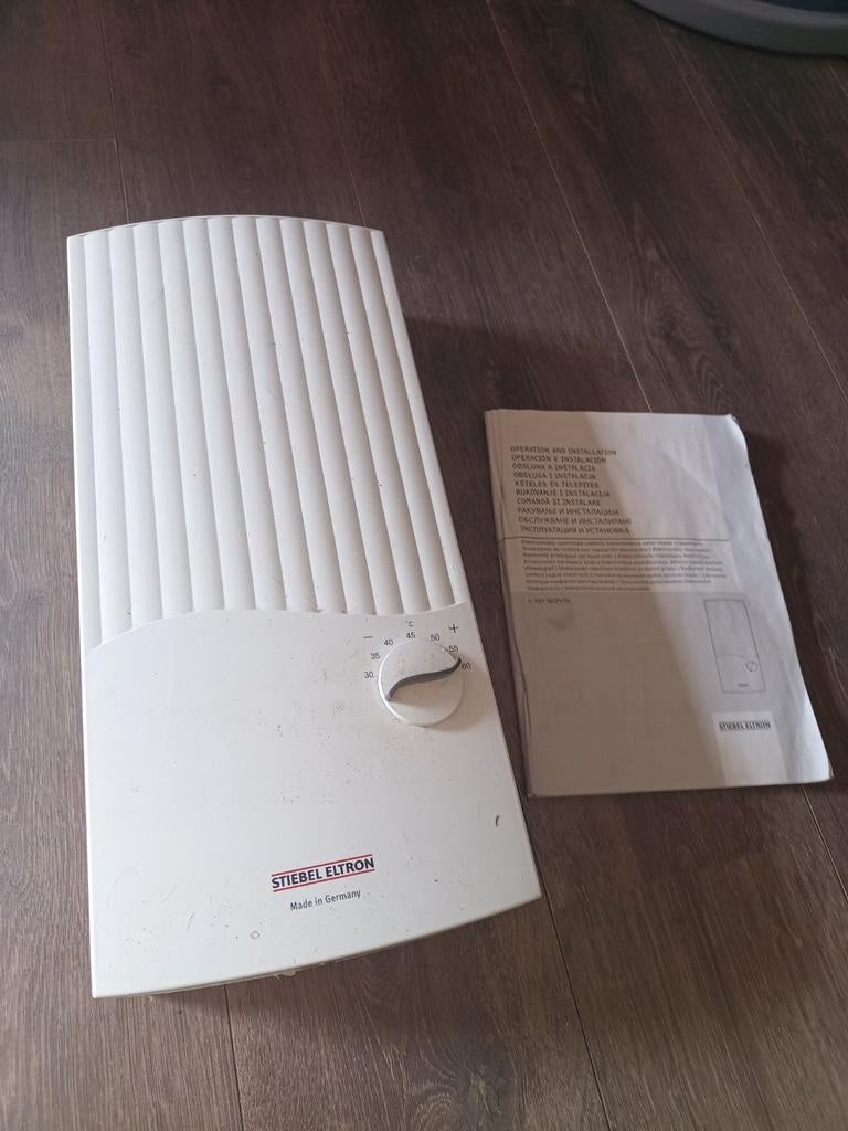 stiebel eltron doorstromer 18kw, Minder dan 20 liter, Ophalen of Verzenden, Boiler, Minder dan 3 jaar oud