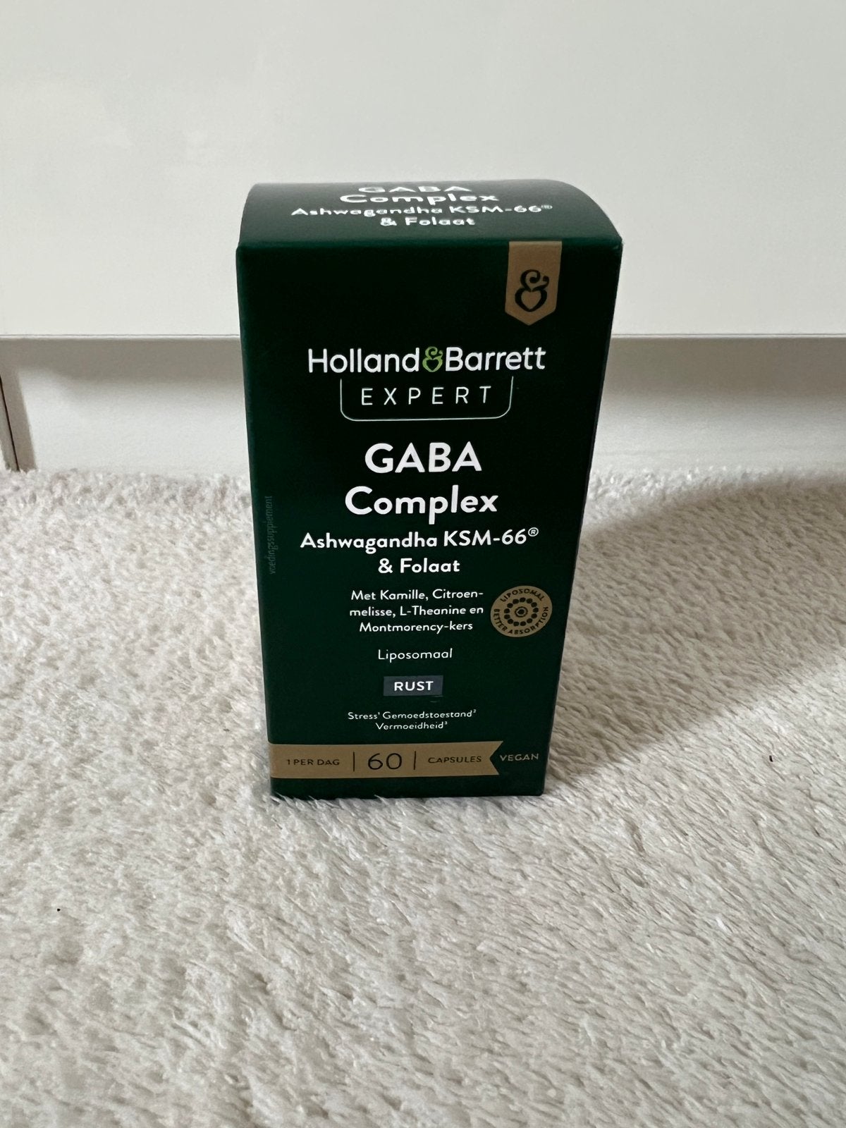 Holland & Barrett expert GABA Complex 60 capsules – nieuw, Ophalen of Verzenden, Nieuw, Overige typen