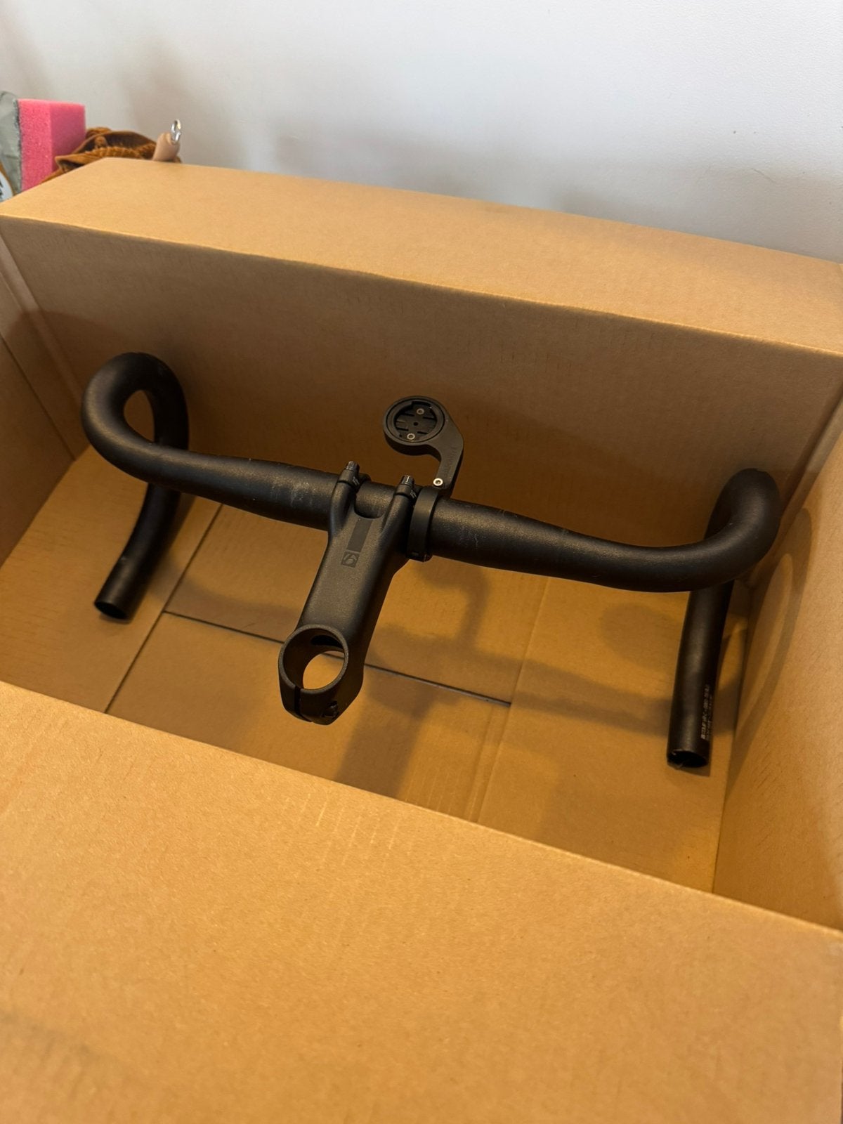 Bontrager comp racefietsstuur 38cm breed, Doe-het-zelf en Verbouw, Sanitair, Ophalen of Verzenden, Zo goed als nieuw