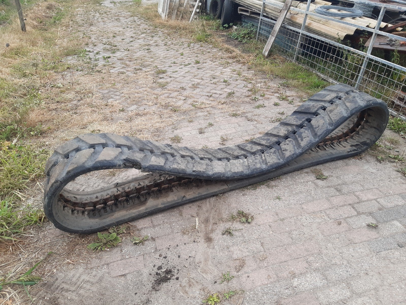 Rubber rups/track takeuchi kubota, Ophalen of Verzenden