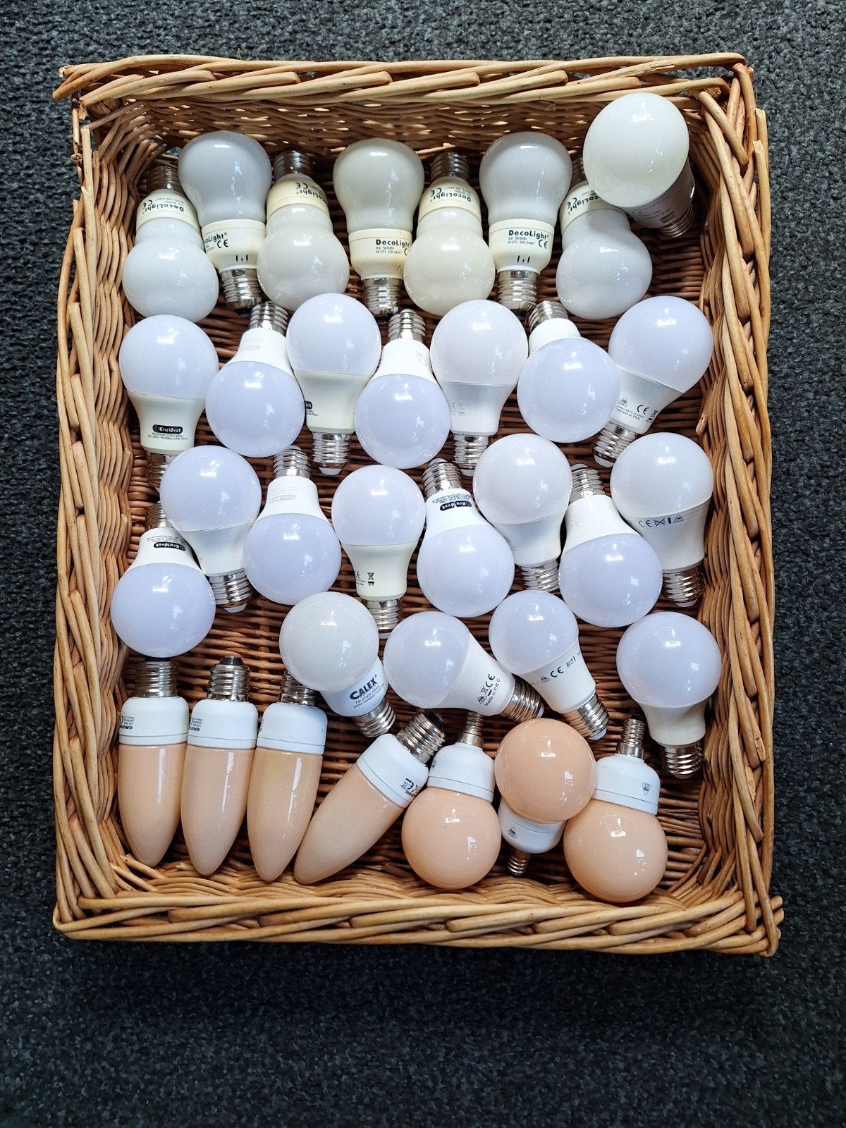 Diverse Spaarlampen, Ophalen, E27 (groot), Gloeilamp