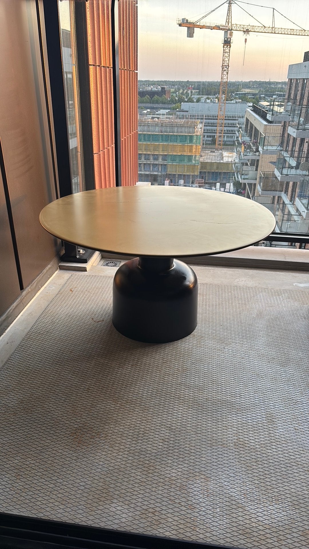 Richmond Interiois salontafel, Ophalen, Zo goed als nieuw, Rond, 50 tot 100 cm