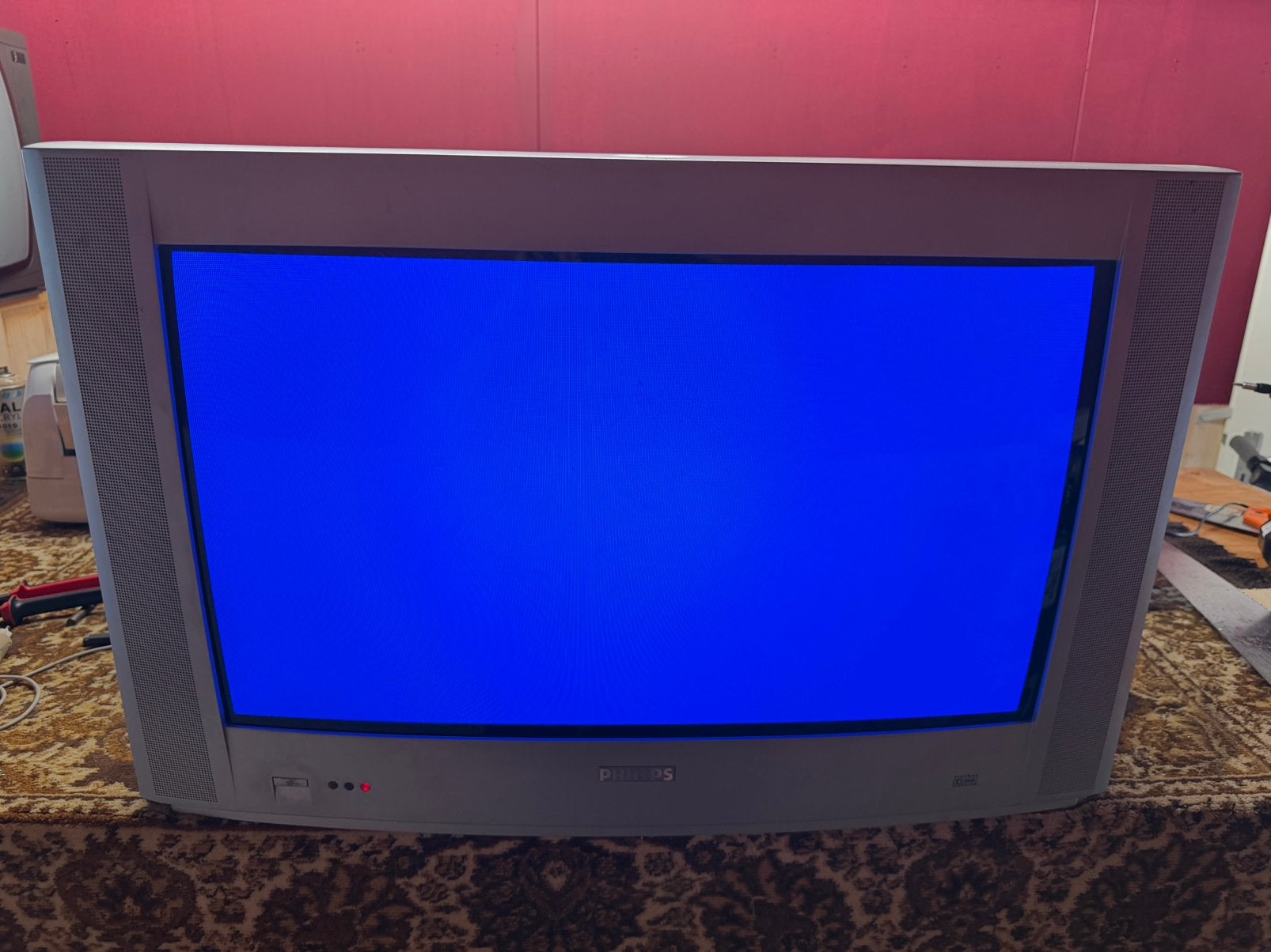 Philips breedbeeld beeldbuis tv, Audio, Tv en Foto, Ophalen, Zo goed als nieuw, 60 tot 80 cm, Philips
