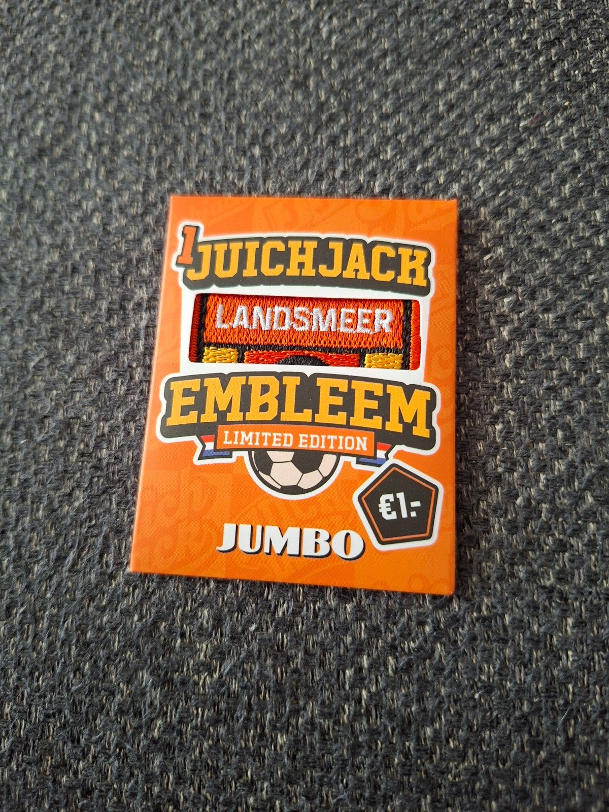 Jumbo Juichjack Landsmeer Embleem Limited Edition, Ophalen of Verzenden, Nieuw