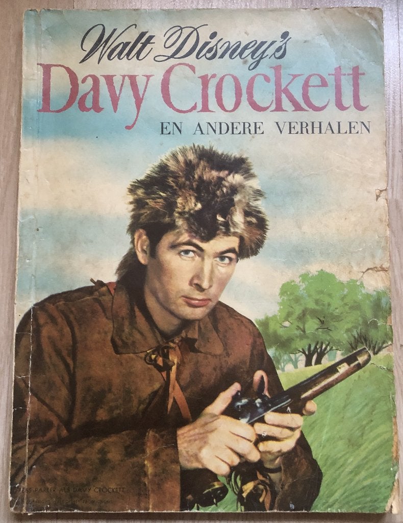 WALT DISNEY'S DAVY CROCKETT EN ANDERE VERHALEN - 1957, Boeken, Eén stripboek, Ophalen of Verzenden, Zo goed als nieuw