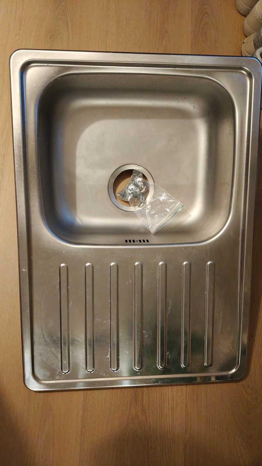IKEA FYNDIG Spoelbak - Roestvrij staal, Ophalen, Gebruikt, IKEA, Zilver