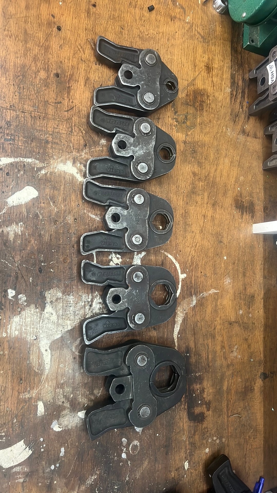 Persbekken set viega  15-42 mm, Ophalen of Verzenden