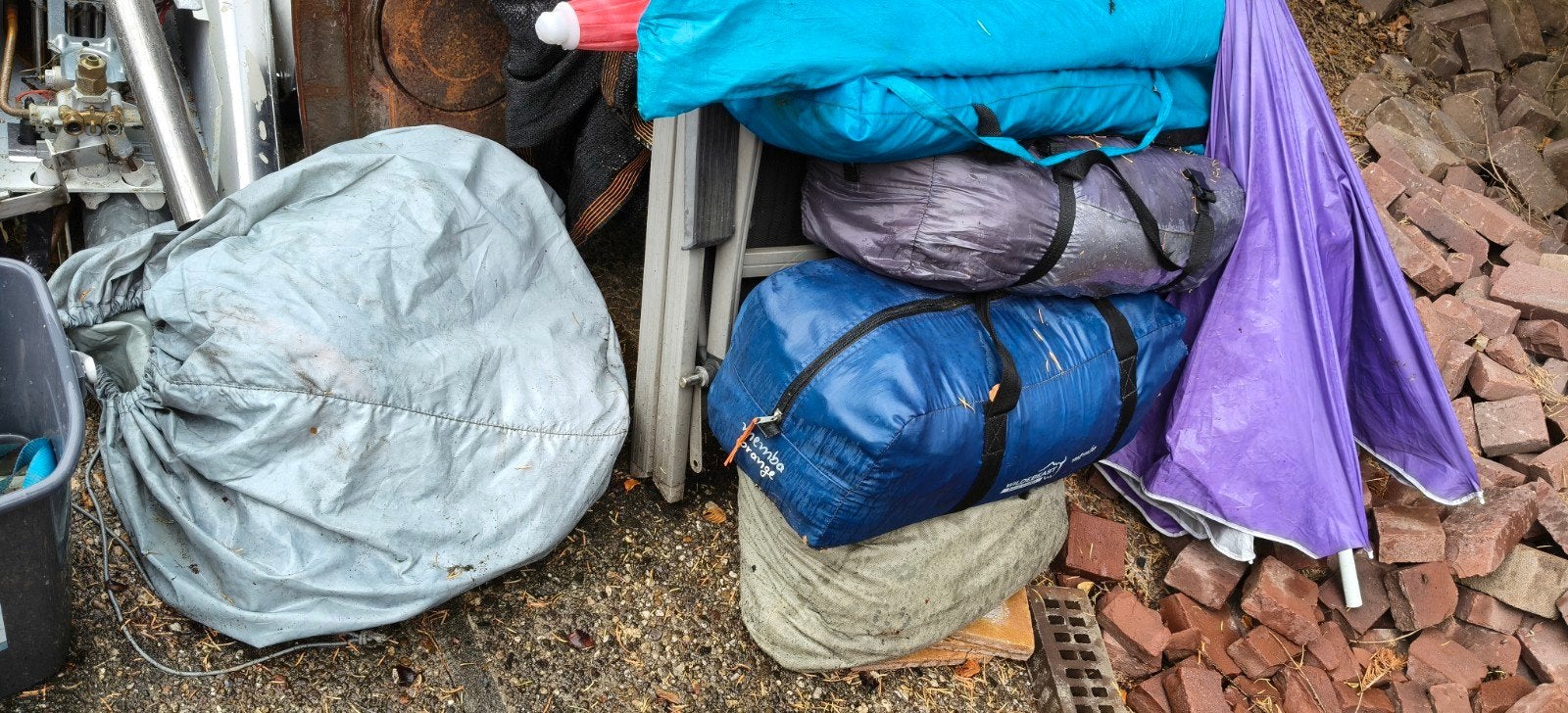 Tenten, parasols en rubberboot - snel ophalen!, Ophalen of Verzenden