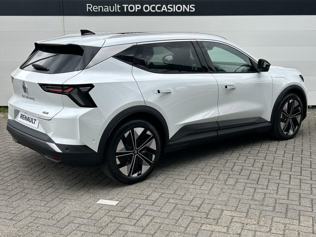 Renault Scenic E-Tech EV87 long range techno | Light & Sound, Huisgarantie, Met garantie (alle), Leder en Stof, Wit