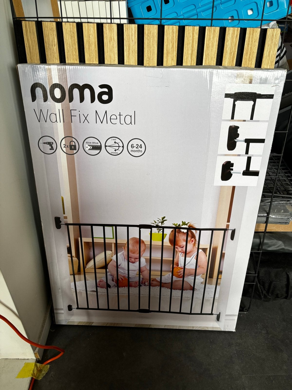 Noma Wall Fix Metal traphekje NIEUW, Ophalen, Nieuw, 100 tot 115 cm, Metaal of IJzer