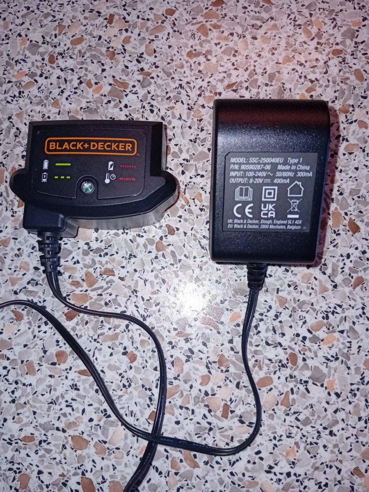 black en decker acculader ssc -250040EU