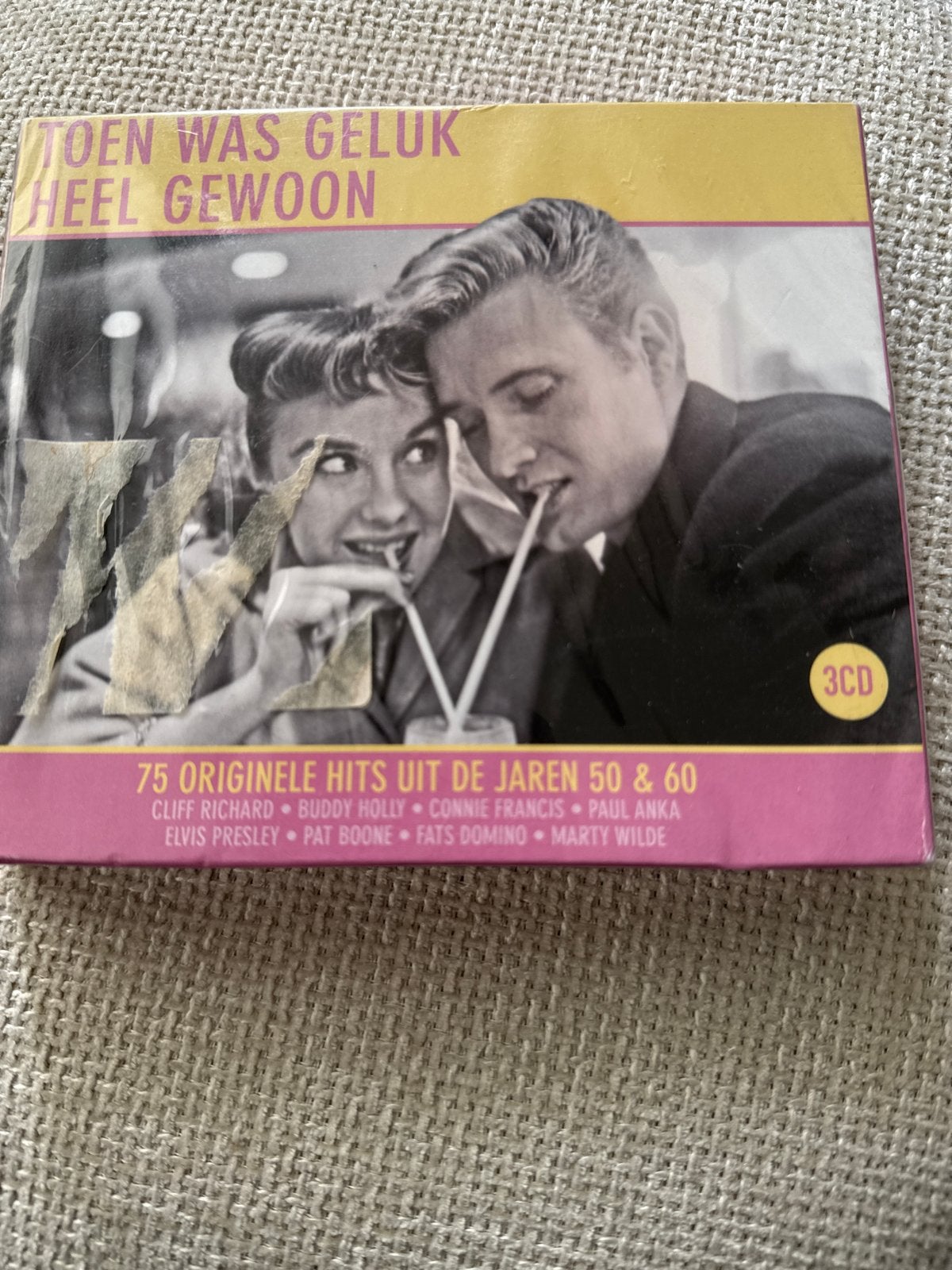Toen Was Geluk Heel Gewoon - 75 Originele Hits Jaren 50 & 60, Ophalen of Verzenden, Gebruikt, Pop, Verzamelalbum