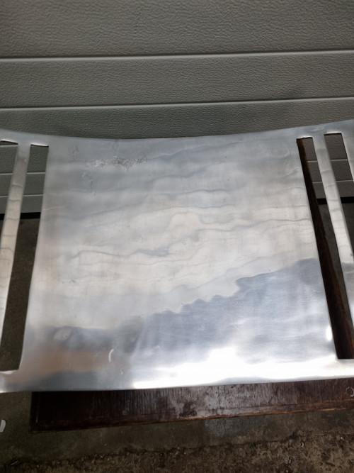 -	Schaal/ tijdschriften houder aluminium groot, Ophalen of Verzenden, 'T Olde Gre-j, Info@toldegrej.nl, Endepoelstraat 20f Didam