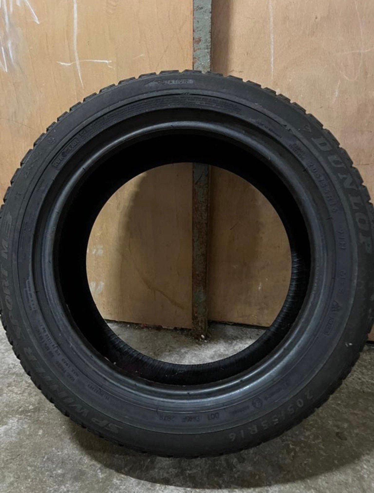 Autoband dunlop 205 55 16, Ophalen of Verzenden, Zo goed als nieuw