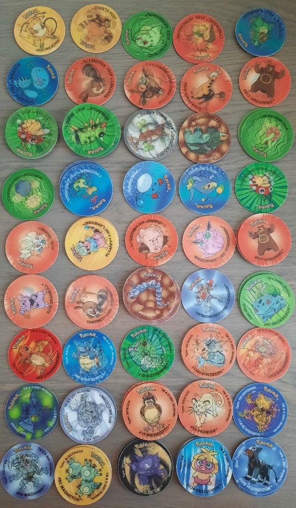 pokemon flippo's, Ophalen of Verzenden, Losse flippo's