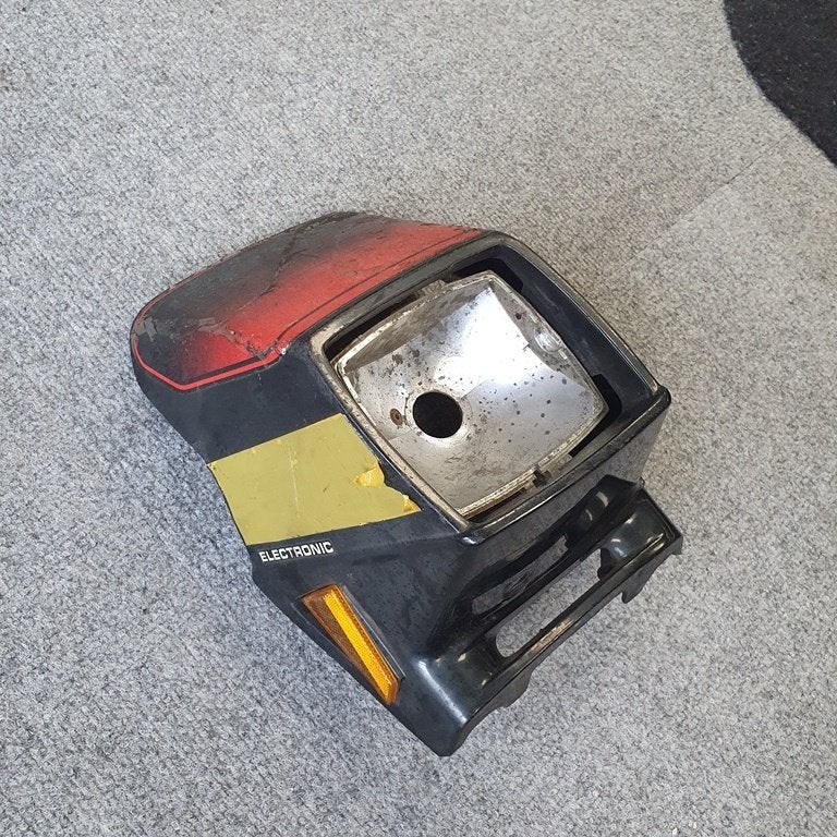 Koplampkap Peugeot 103 SPX zwart stuurkap kap, Ophalen of Verzenden, Gebruikt, Kap, Peugeot