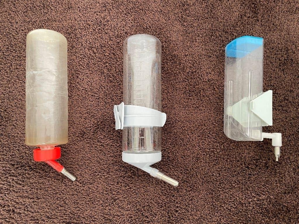drinkfles, knaagdier, 3 stuks (1 koop), Minder dan 60 cm, Overige typen, Minder dan 75 cm, Ophalen of Verzenden