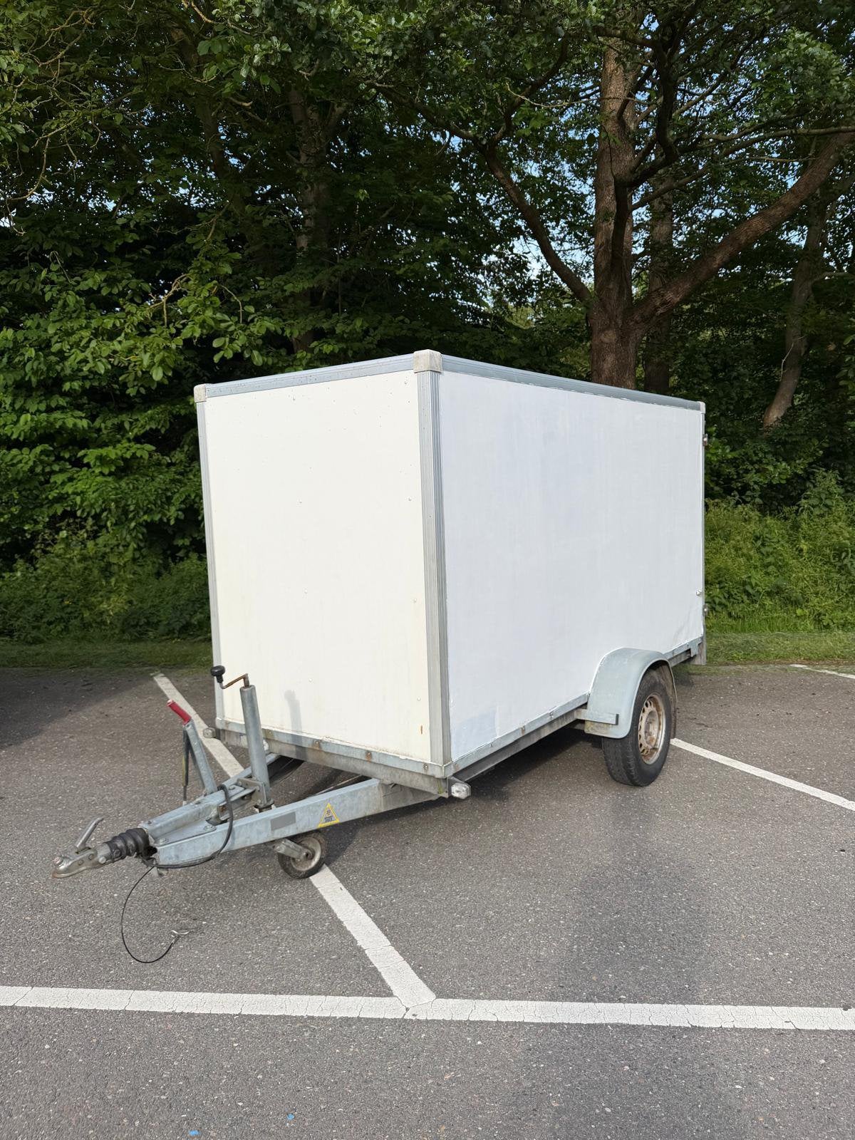 Verdonk gesloten trailer, Ophalen of Verzenden, Zo goed als nieuw