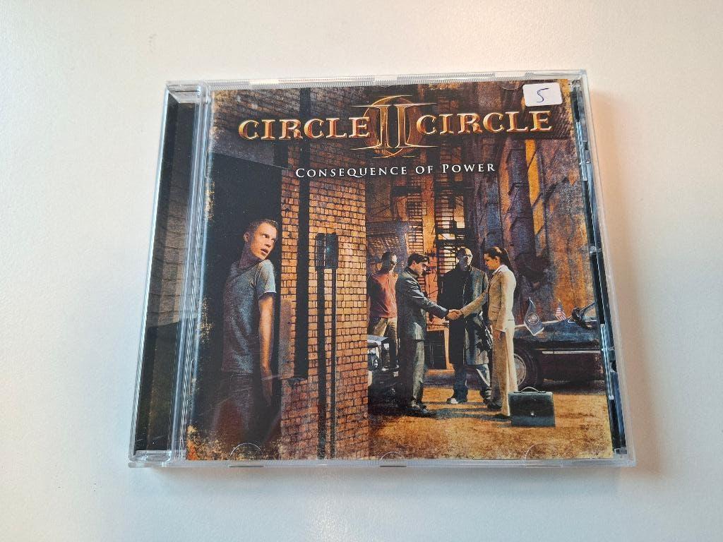 CD - CIRCLE ll CIRCLE -CONSEQUENCE OF POWER -2010 PROG METAL, Verzenden, Zo goed als nieuw