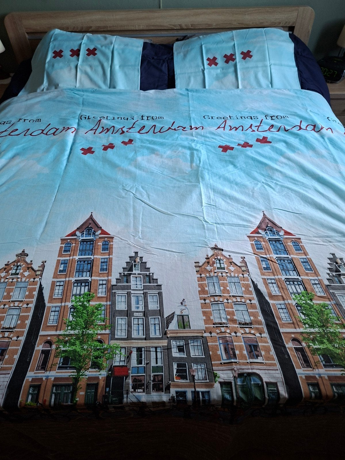 Dekbedovertrek en 2 slopen, Huis en Inrichting, Slaapkamer | Beddengoed, Ophalen of Verzenden, Tweepersoons, Dekbedovertrek